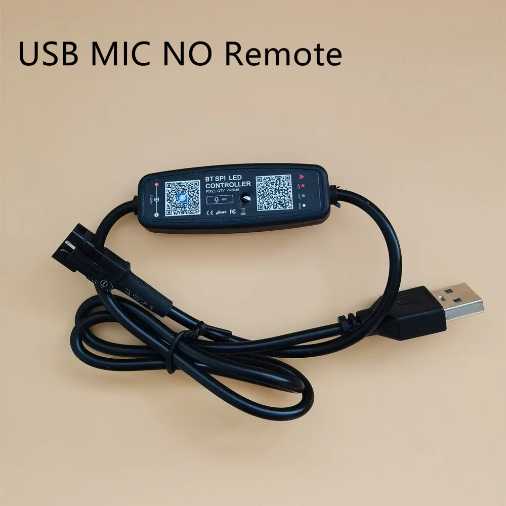 WS2812B светодиодный контроллер Bluetooth Музыка для SK6812 WS2811 WS2812 Пиксельная