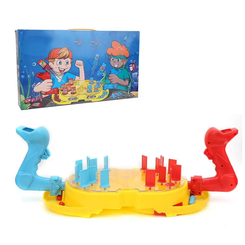 Shooting Machine Toy Баскетбольная обучающая игра, игрушка для детей с двойным выталкиванием пальцев, баскетбольная площадка для родителей и детей, Интерактивная развивающая спортивная игрушка - Цвет: Shooting Machine Toy