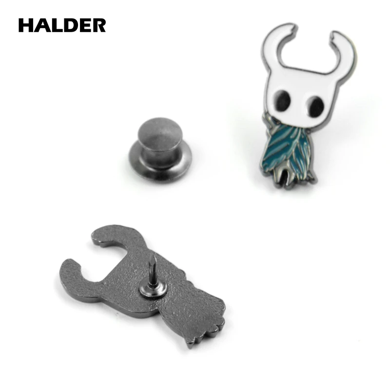 BR0010 HALDER игра полый рыцарь Мультфильм Тени модные украшения тени Броши Булавки нагрудные значки одежда аксессуары украшения подарок