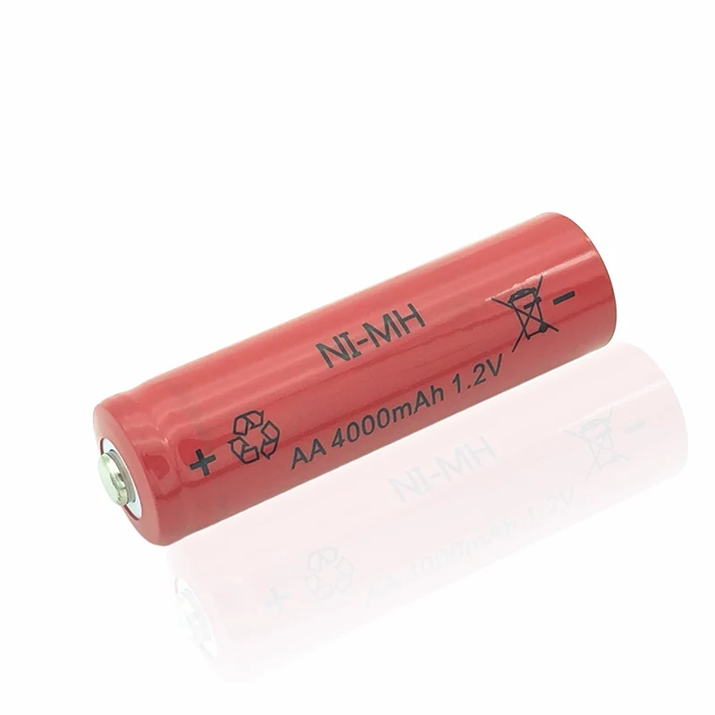 10 шт. AA батареи NIMH 4000Mah 1 2 V 2A ni-mh перезаряжаемые Bateria Baterias | Электроника