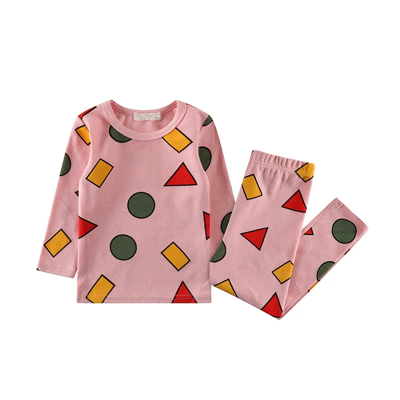 

Baby Kids Pyjamas Set Crayon Shin-chan Sleepwear Set Casual Nightwear Suit Long Sleeve Nightwear Velvet Warm Children Homewear