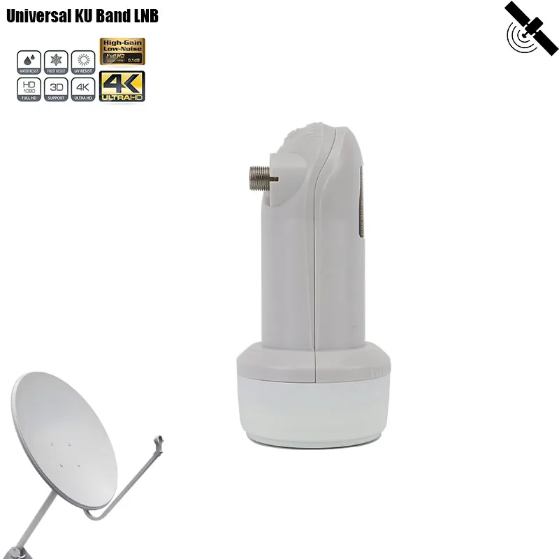 HD цифровой Uinversal LNB для DVB S2 0.2dB Ku диапазон водостойкий блюдо ТВ высокое качество