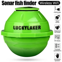 wireless fish finder wifi sounder sonar fish finder 50m130ft sea fish detect finder for ios android detection depth echo sound