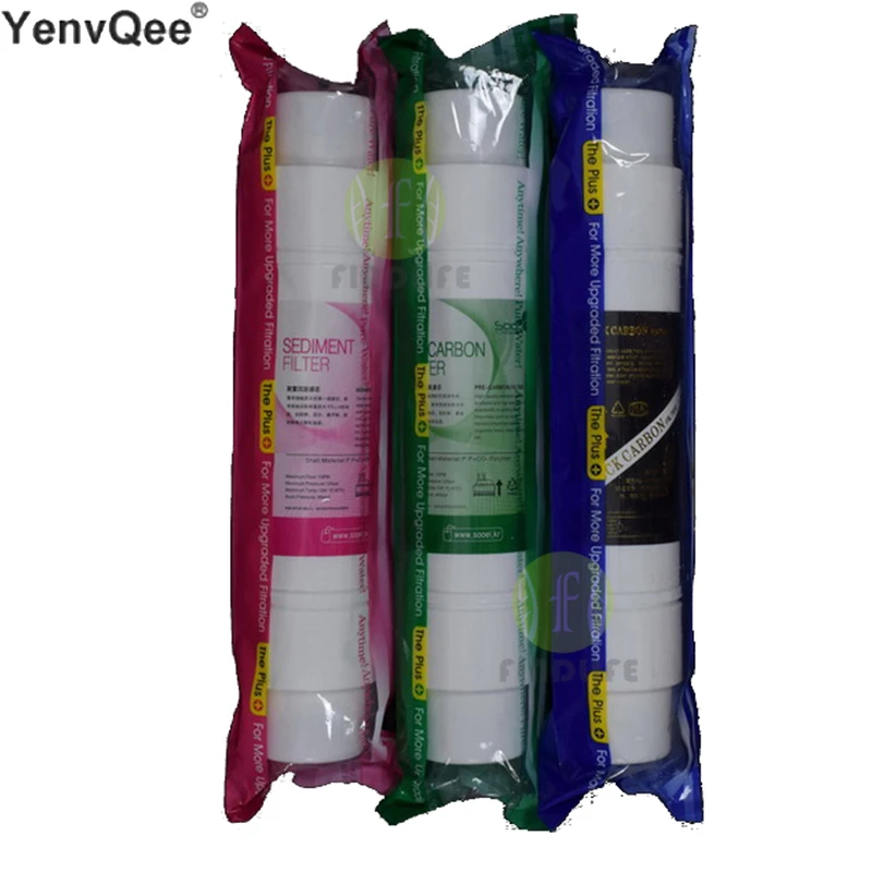 5 микрон PPF + гранулярный фильтр с активированным углем CTO угольный картридж