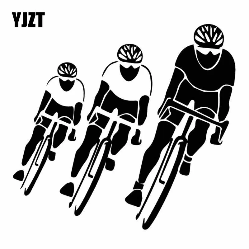 Фото YJZT 16 5 см * 15 3 велосипедные соревнования крутая Ослепительная виниловая наклейка