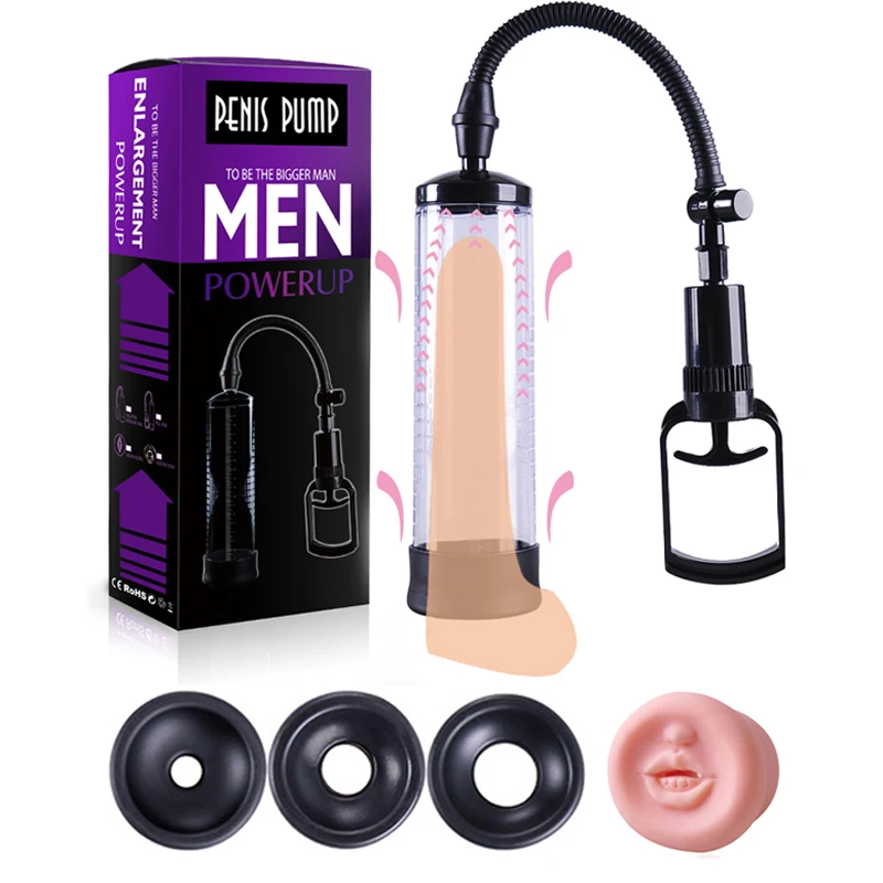 

Penis Pump Sex Toy for Men Adult Sex Toys Penis Extender Penis Enlarger for Man Masturbator Delay Lasting Trainer Sex Shop