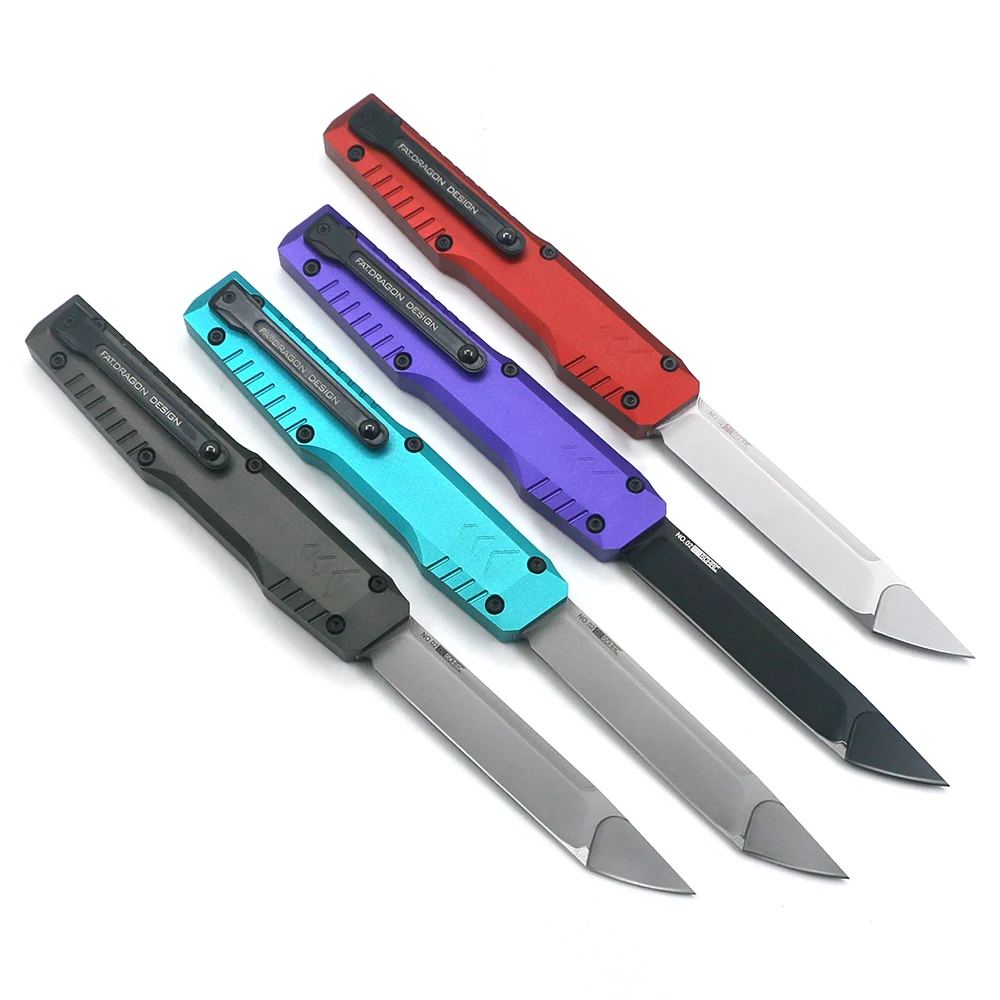 Охотничий Тактический нож Nimoknives &amp Fatdragon оригинальный дизайн карманный OTF лезвие