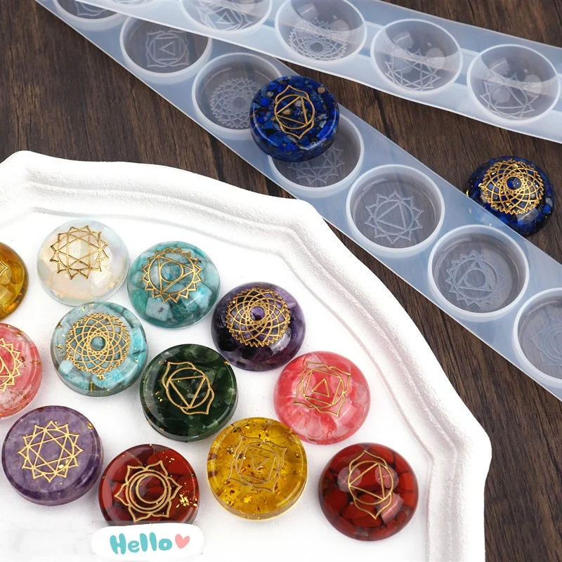 

Полукруглая форма «сделай сам» для эпоксидной смолы, форма для кристаллической эпоксидной смолы, силиконовая форма