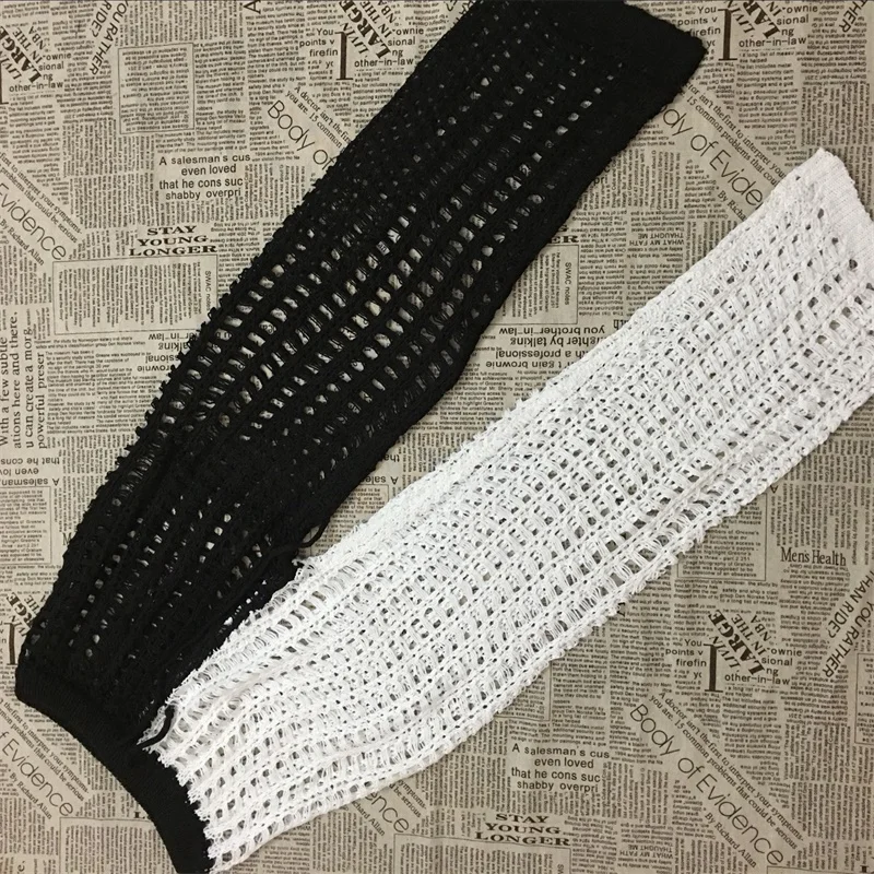 Black Pants Женские летние пляжные трикотажные выдалбливают брюки прозрачное вязание крючком Stright брюки сексуальные ажурные широкие брюки - Цвет: Black Pants