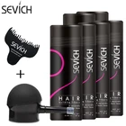 Набор для наращивания волос Sevich, 8 шт., порошок для восстановления роста волос * 6, аппликатор * 1 и расческа * 1 для утолщенного кератинового волокна для роста волос