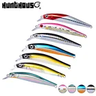 Хунтхаус 7 шт., художественная рыболовная приманка для форели, тихая Джеркбейт, жесткая приманка для ловли гольяна, 70 мм, 7 г, 80 мм, 8,5 г, lw401, подделка