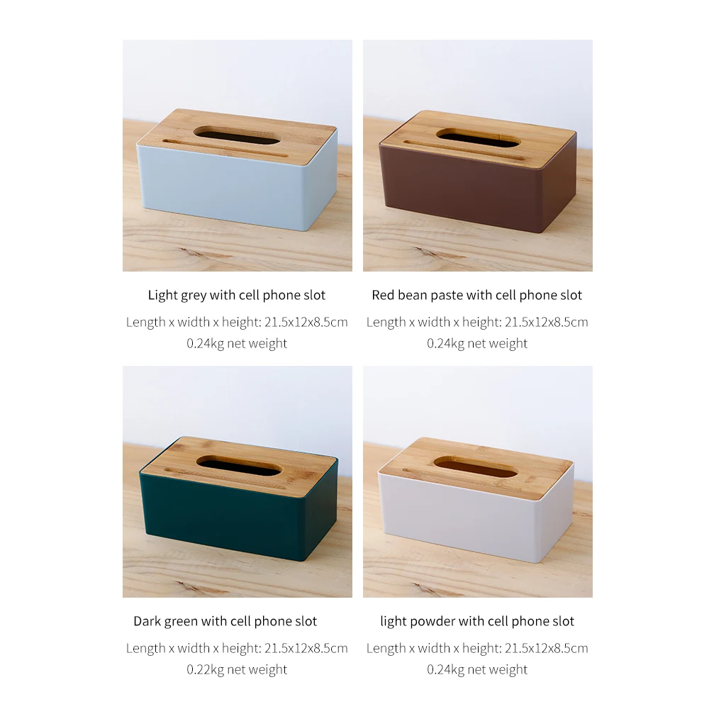 

Nordic Tissue Box Multifunction Tissue Holder Decorative Tissue Boxes Living Room Bedroom Study Desk Decoration Accessories