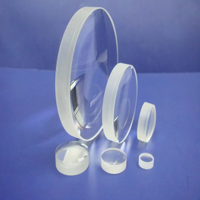 

K9 Flat Convex Lens 40mm Focal Length F80mm F150mm F200mm F350mm