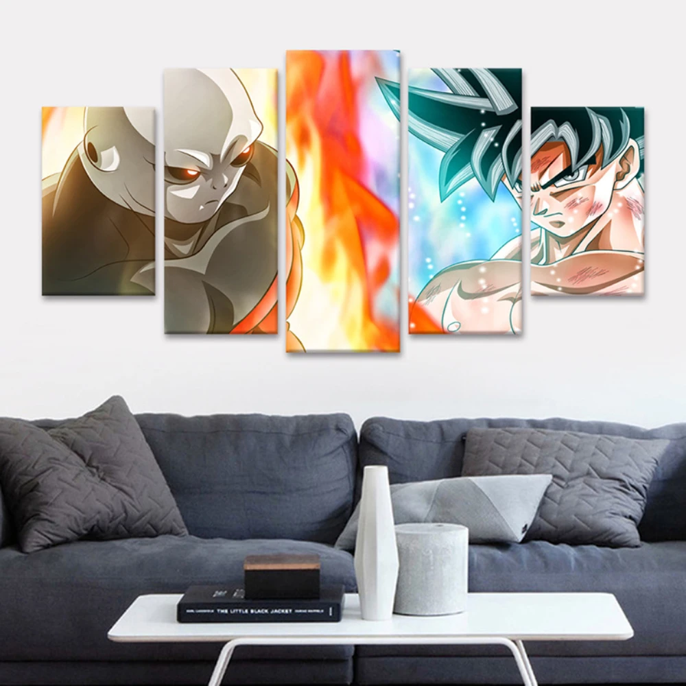 

5 Panel Japan Anime Gift Ultra Modular Cartoon HD Posters Wall Art Pictures Home Decor Canvas Paintings Living Room Accessories