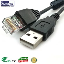 Штепсельная вилка типа А RJ50 10P10C для BK650 до NAS DS718 USB кабель APC 940 0127B