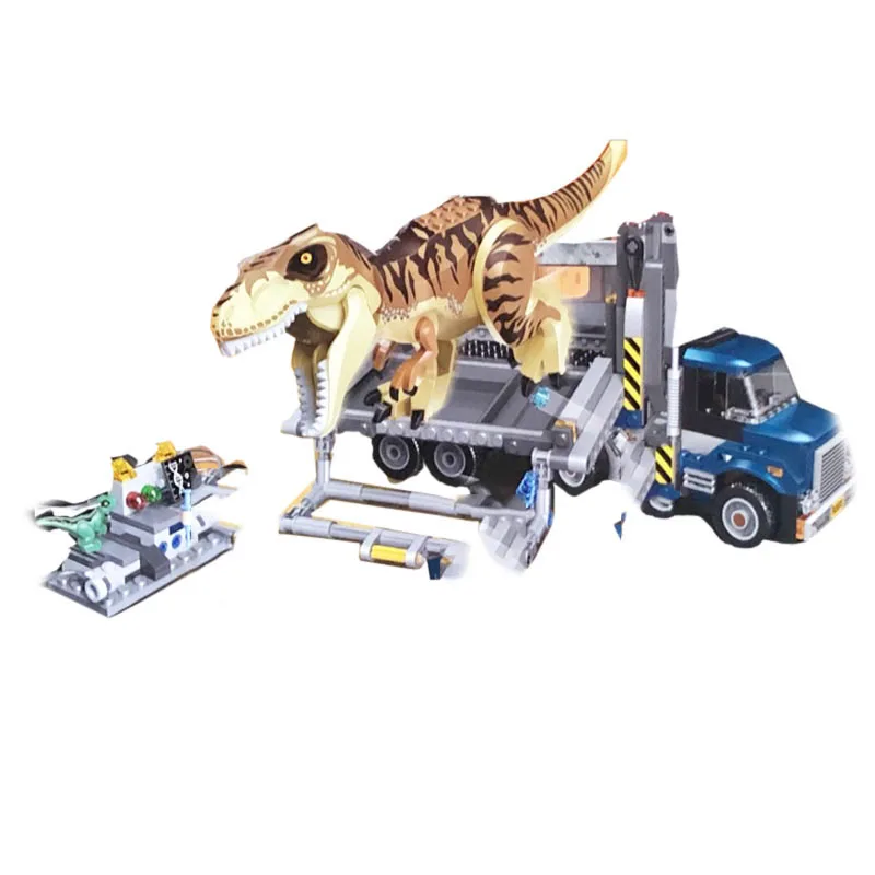 Динозавр Юрского периода мир тираннозавр рекс с охотничьим стволом строительные