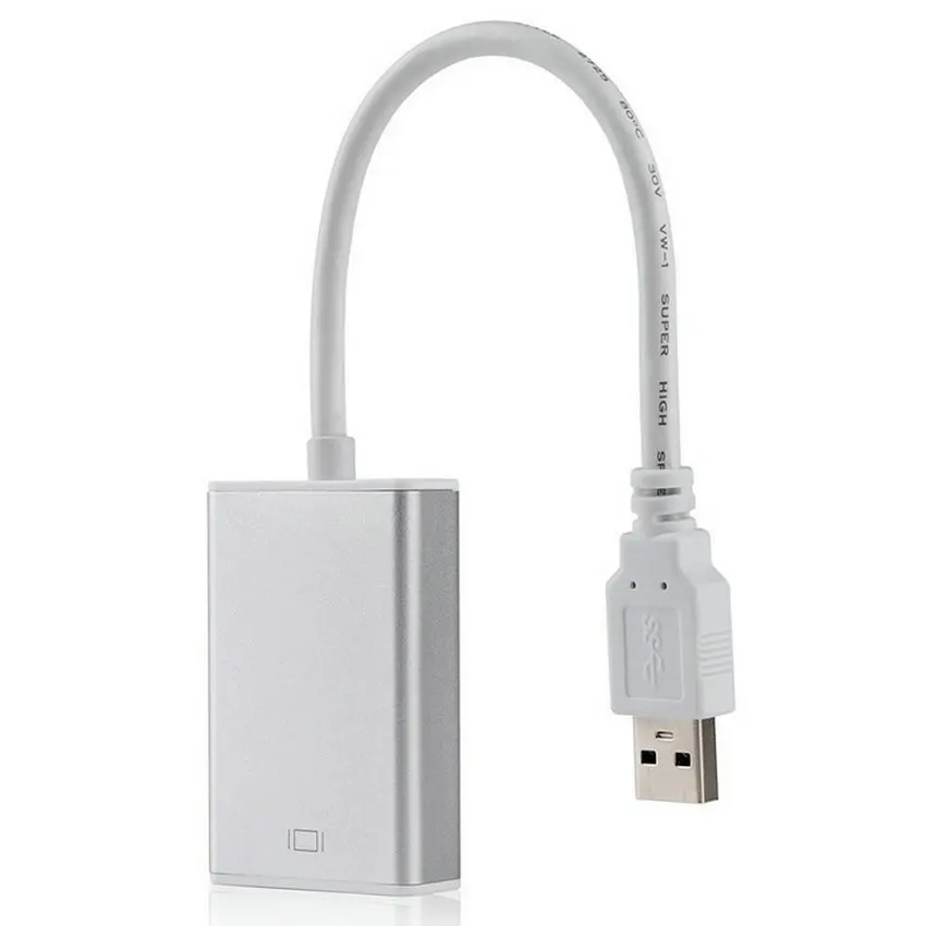 Кабель адаптер Great Q USB 3 0 и 2 к HDMI HDTV внешняя видеокарта для ПК ноутбуков с windows|usb