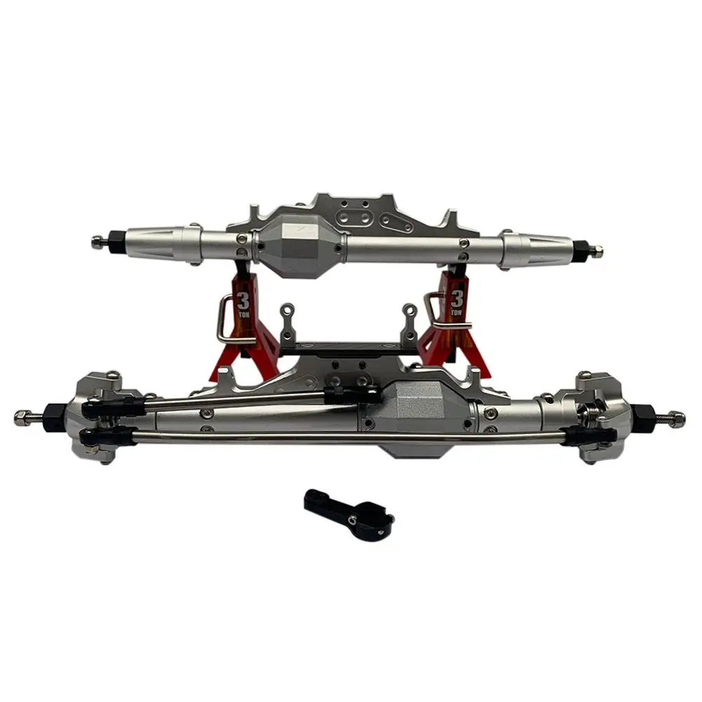 

Yfashion Front Rear Axle for 1/10 Rc Cars Rc Crawler Axial Wraith Rock Racer 90018 90045 Rr10 90048 90053