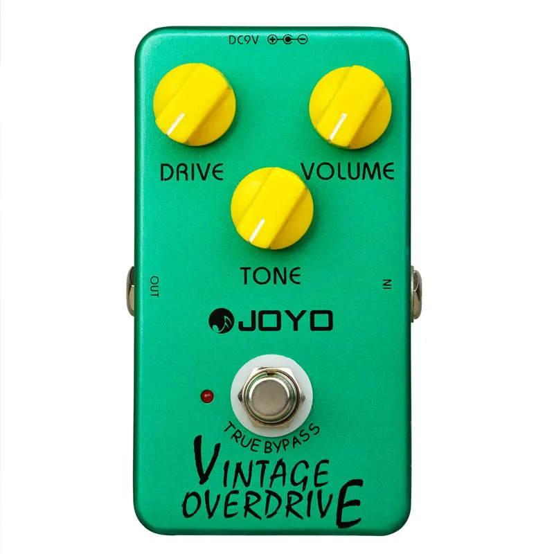 JOYO JF-01 Классическая винтажная Педаль Overdrive для отображения электрической гитары |