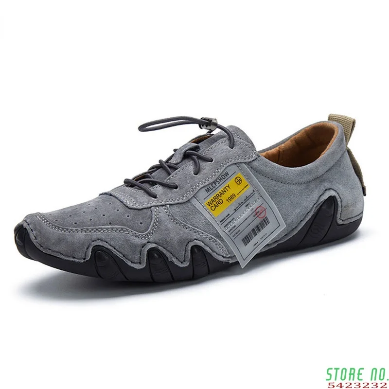 

Мужские замшевые туфли со шнуровкой, повседневные рабочие туфли из свиной кожи, обувь для студентов, скейтбордистов, 2020