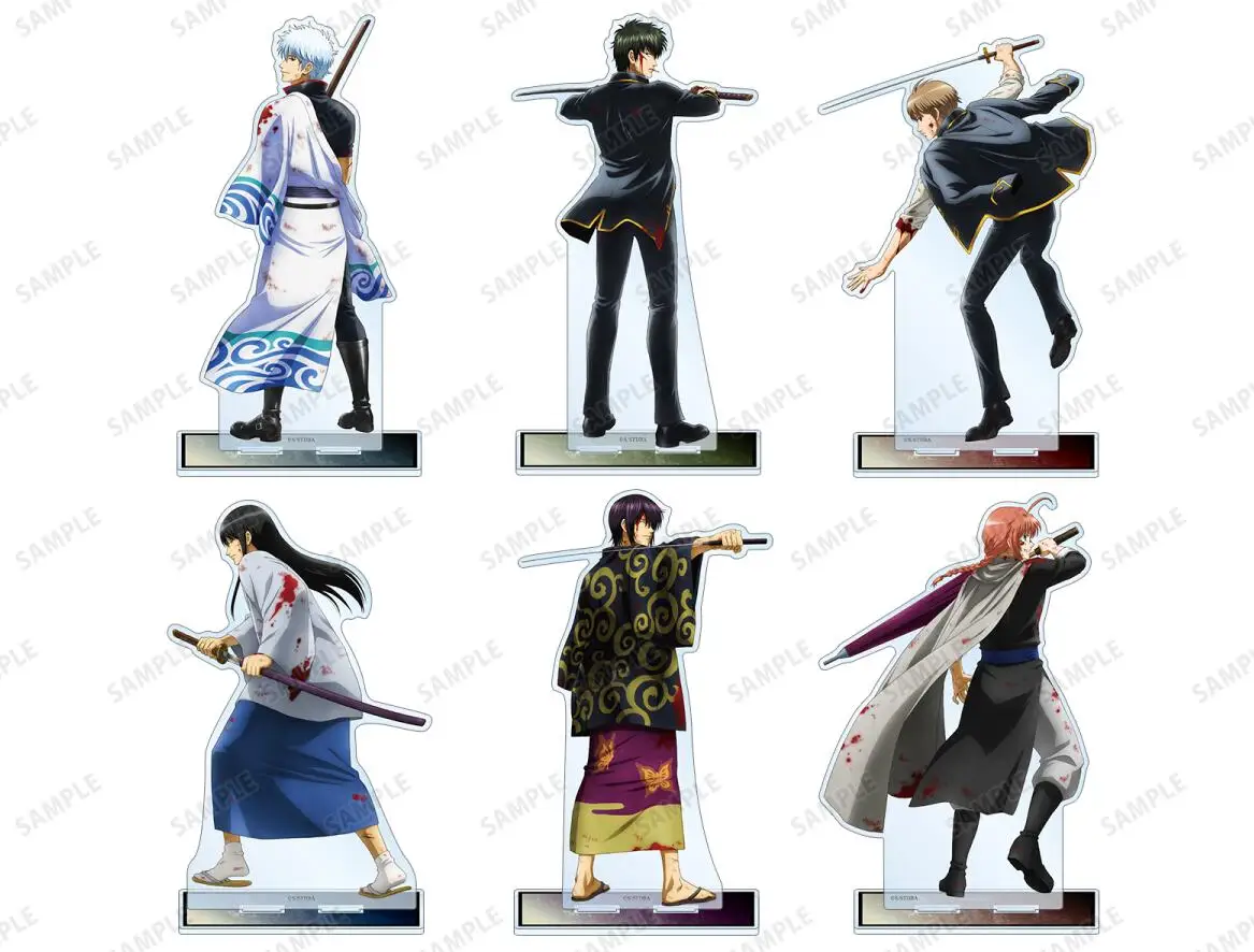 

Аниме GINTAMA Sakata Gintoki Shimura Shinpachi Kagura