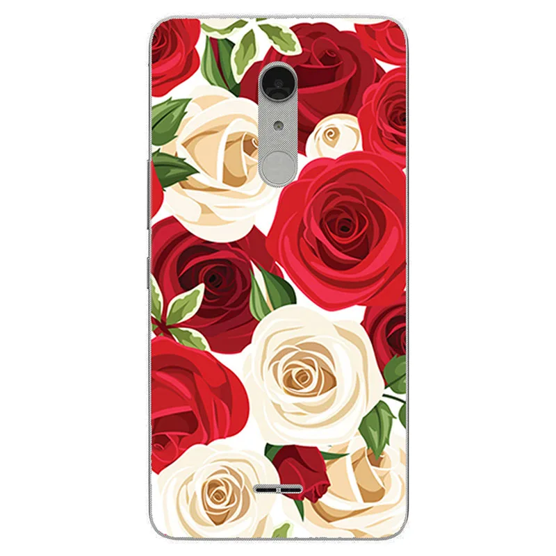 Чехол для телефона Alcatel A3 XL 9008 9008D 9008X мягкий силиконовый чехол из ТПУ с цветочным