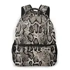 Женский рюкзак с многофункциональным использованием, женский рюкзак, винтажная школьная сумка из змеиной кожи, дорожная сумка для девочек