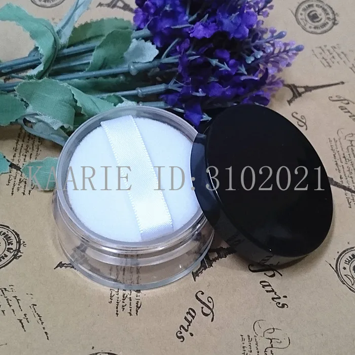 

Black Loose Powder Compact 8-10g Travell Full Black Empty Plastic Cosmetic Jar Small Sample Makeup Sub-bottling nail powder case