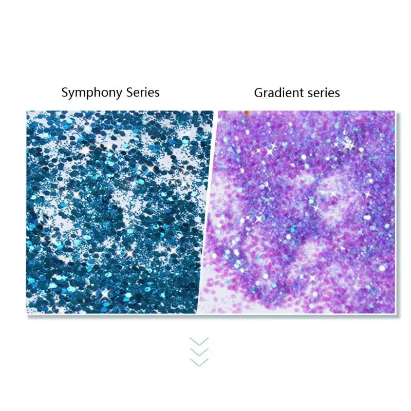

24 Bottles Nail Art Sequins Shinning Filling Flash Glitter Powder UV Epoxy Resin Pigment Dust Manicure DIY Fingers Beauty Decor