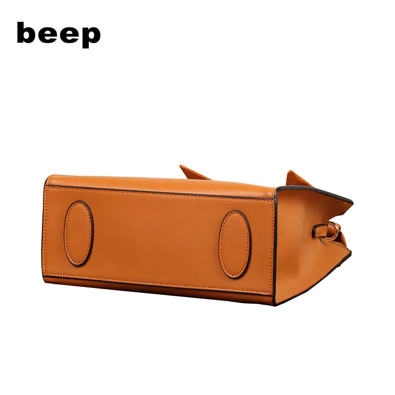 BEEP роскошные сумки женские Дизайнерская кожаная сумка из воловьей кожи женская