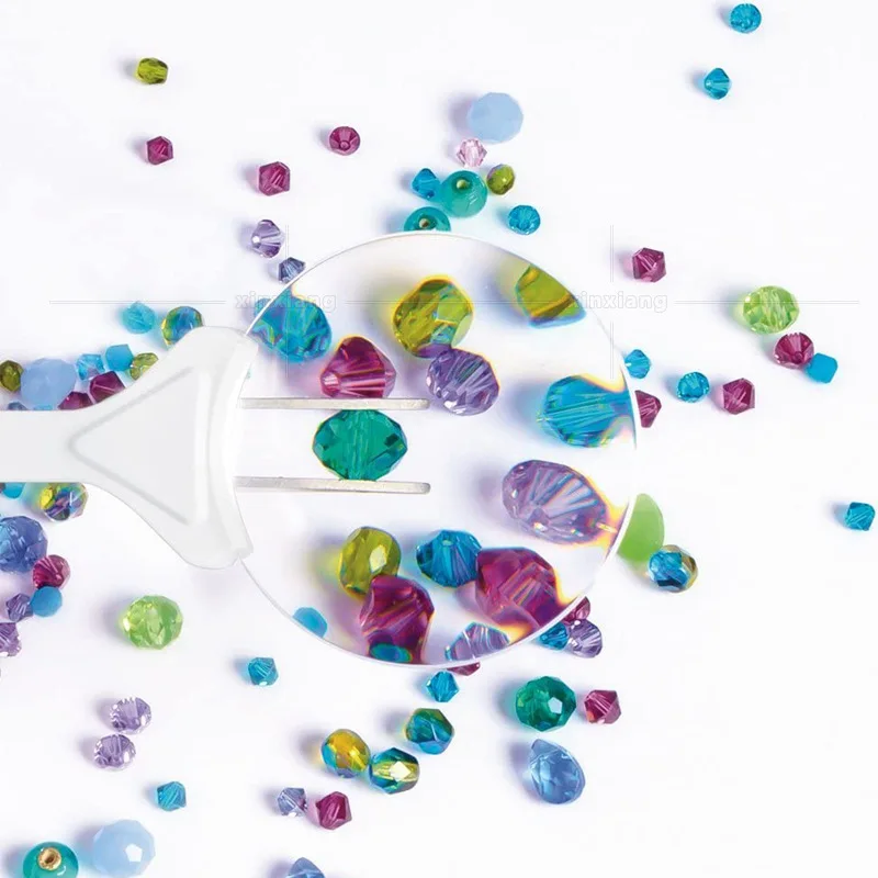 5 раз светодиодный пинцет с зажимом увеличительное стекло высокой четкости для