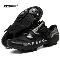 mtb cycling shoes with cleats mountain bike footwear men female cycling shoe man triathlon outdoor sports route riding boots new