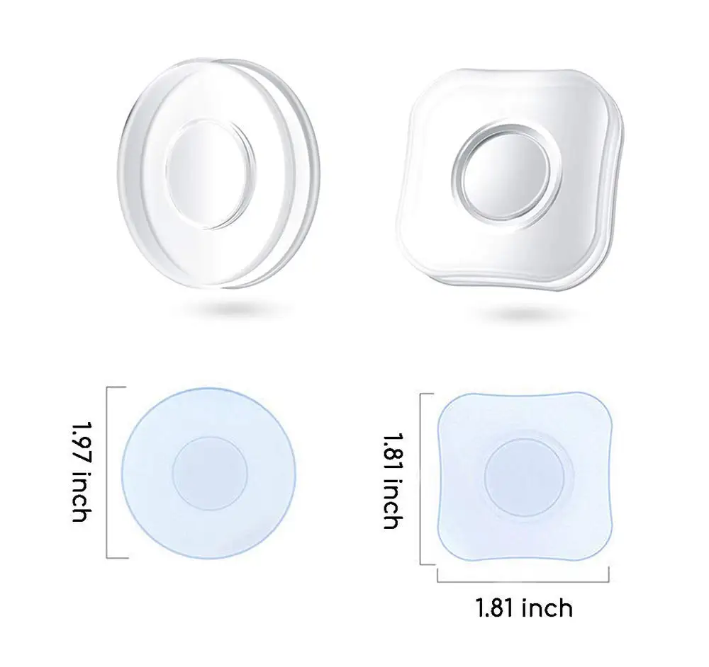 Magic Nano Stickers No Trace Casual Paste Rubber Pad Wall for Kitchen Car Phone Holder Gel Stand | Мобильные телефоны и