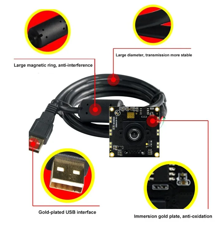 10MP USB3.0 интерфейс оригинальный модуль hd камеры данных с черно-белым чипом sepcial для