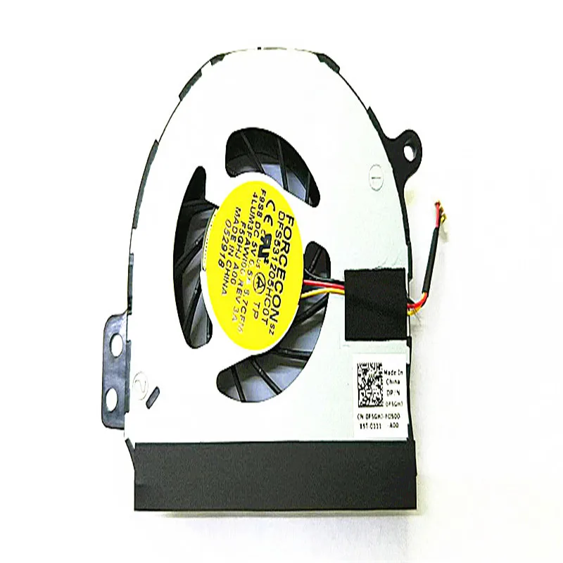 

Кулер для процессора ноутбука Dell Inspiron 1464, 1564, 1764, N4010, DFS531205HCOT, 0,5 А, 5 в постоянного тока