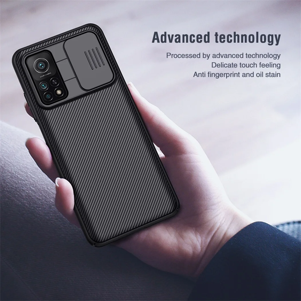 For Xiaomi Mi 10T Mi10T Pro 5G Case NILLKIN CamShield Cases Slide Camera protector Privacy Back Cover For Mi 10i Mi10T Lite 5G