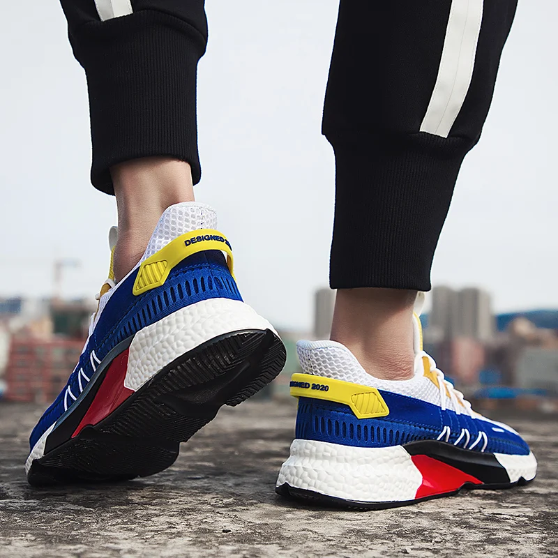 Для Мужчин's и wo мужчин спортивные кроссовки на осень модная повседневная обувь