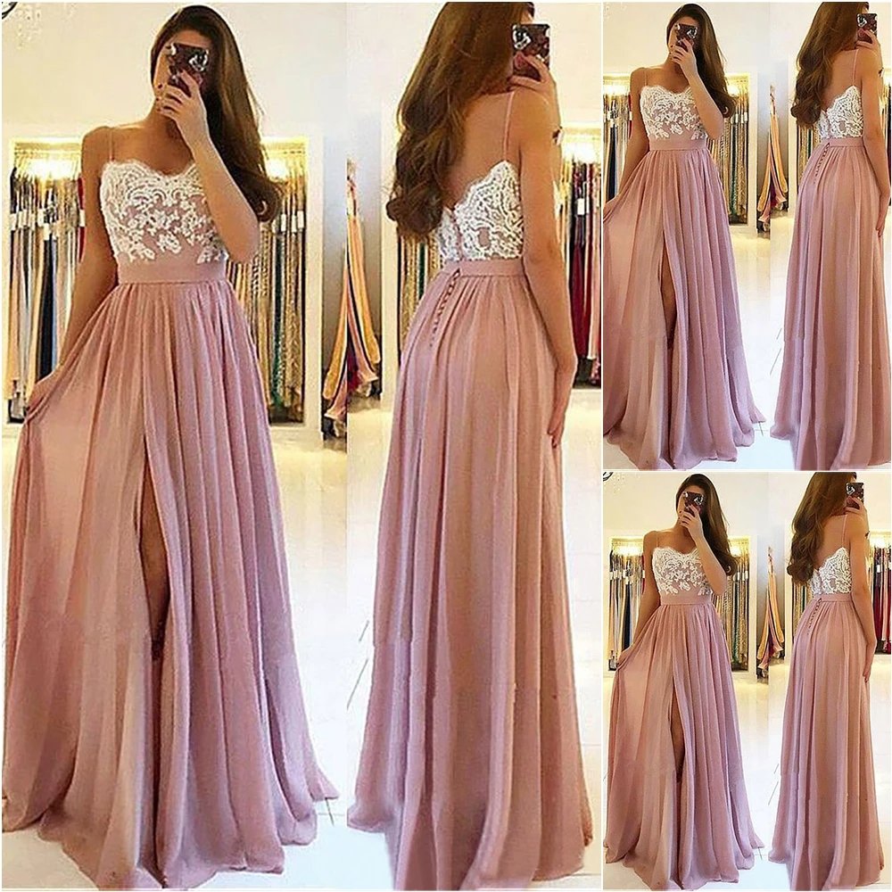 

Шифоновое платье-трапеция с открытой спиной и аппликацией