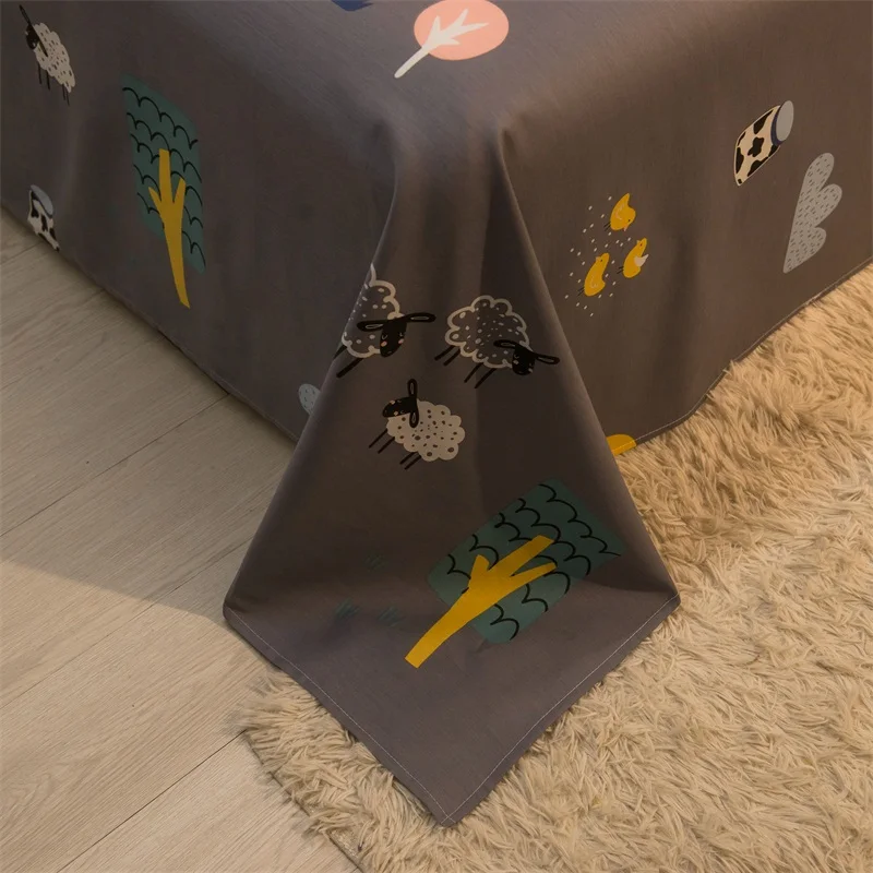 Хорошее качество простыня из хлопка детские постельные принадлежности для