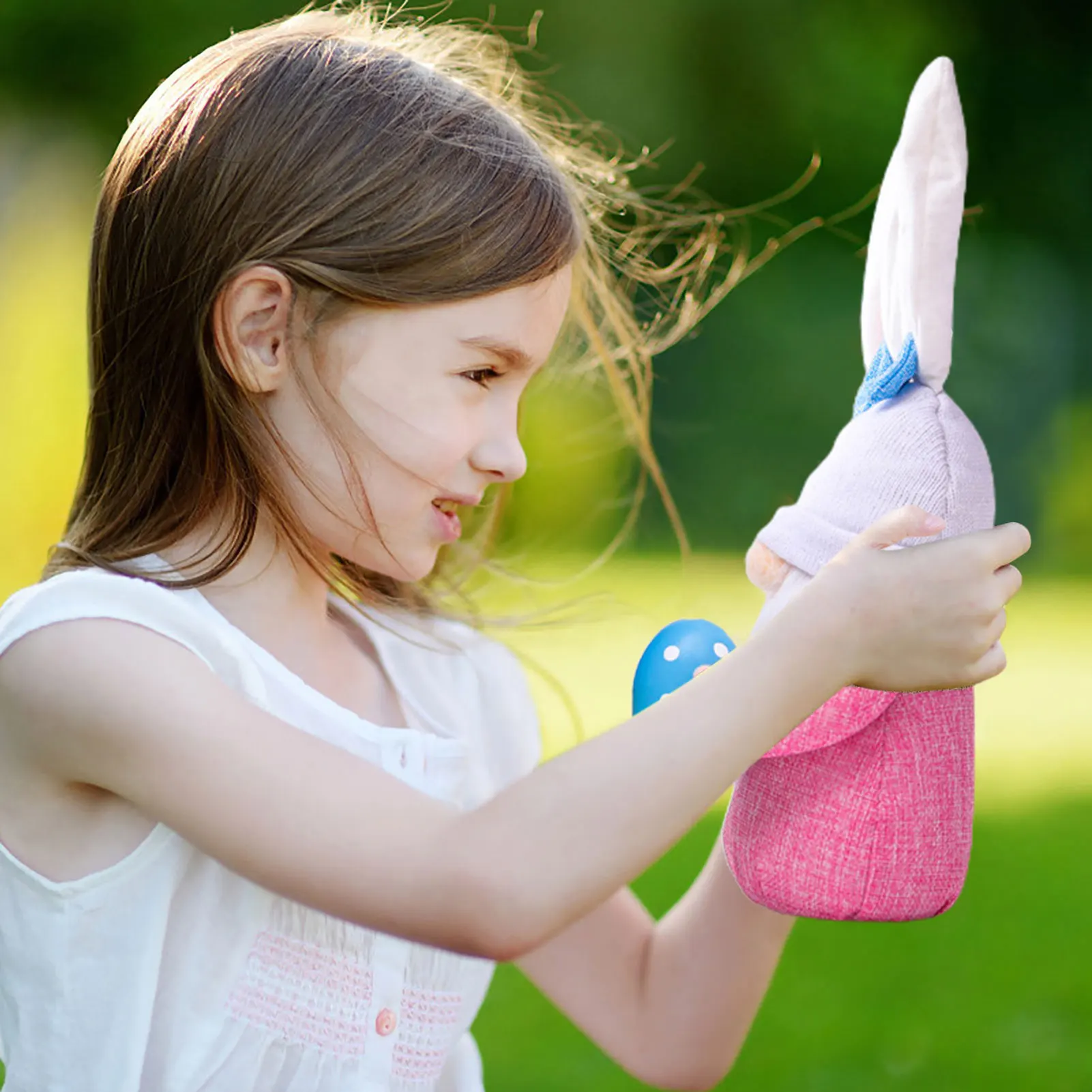 

Easter Bunny Gnome Cute Faceless Dwarf Doll Home Party Decoration Kids Toys gift