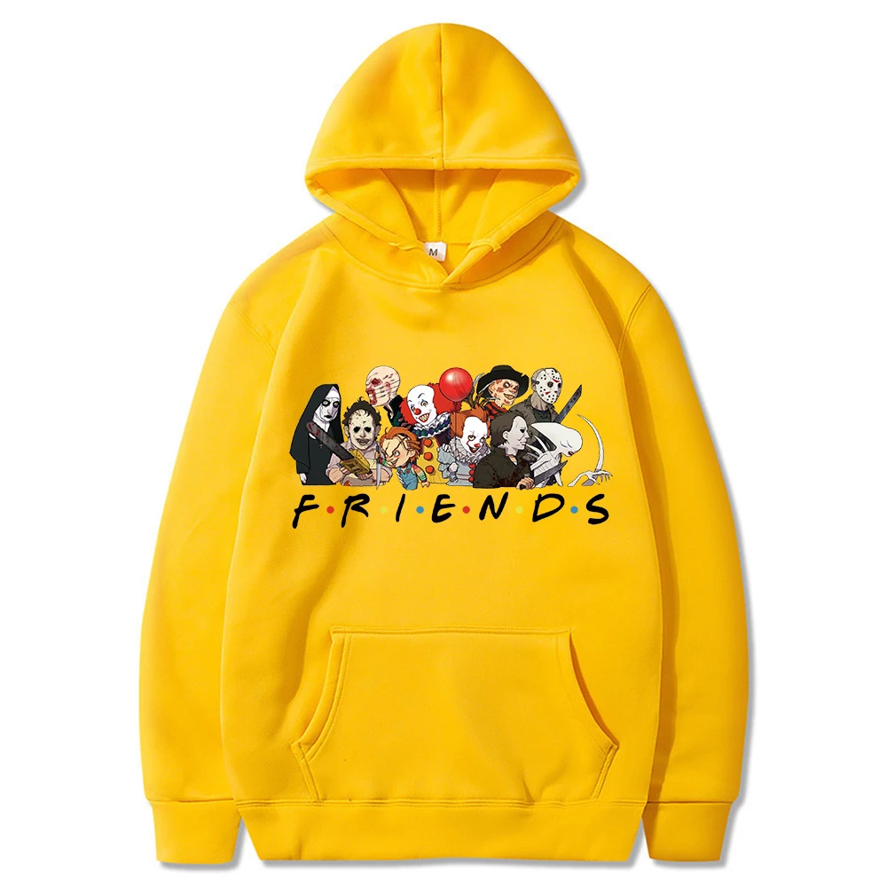 Мужская толстовка с капюшоном принтом Pennywise Майкл Майерз Джейсон Джокер для