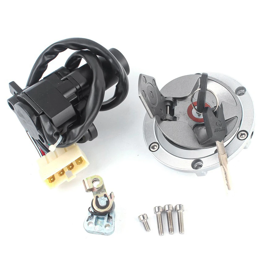 

Ignition Switch Lock Fuel Gas Cap Key for Kawasaki Ninja 250 2008 2009 2010 2011 2012 Ninja 300 2013 2014 Motorcycle