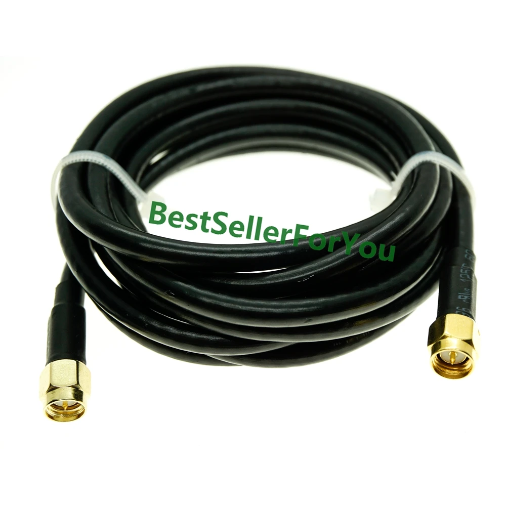 Коаксиальный кабель SMA Male/SMA Male RG58 50 Ом выберите длину высокое качество