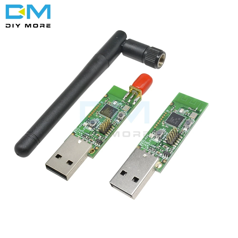 Беспроводной Zigbee CC2531 анализатор протокола пакетов, модуль Bluetooth с антенной, USB интерфейс, захват ключа