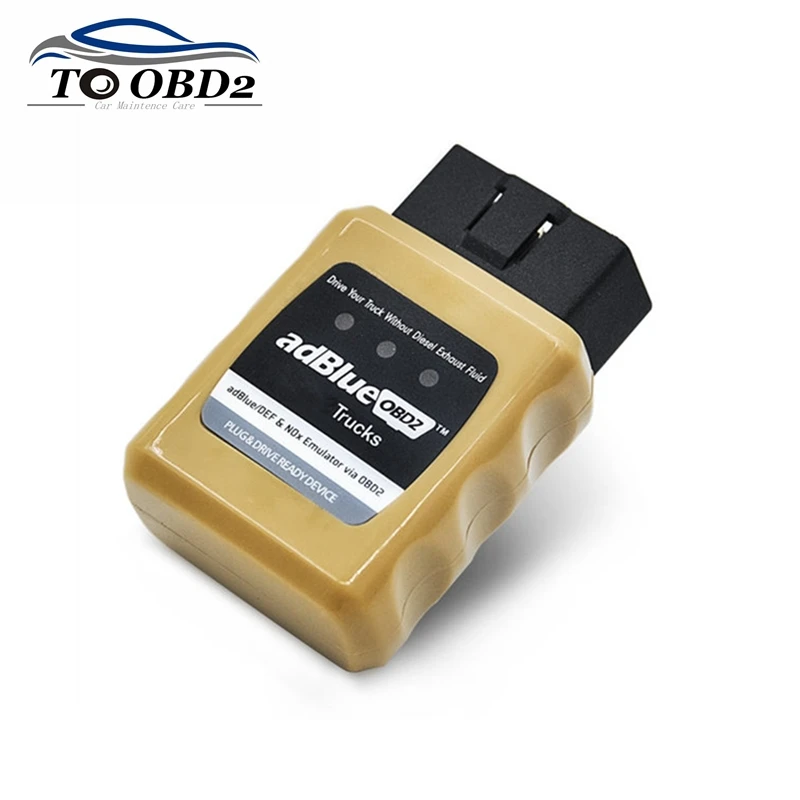 

Best Price AdBlue Emulator Professional NOX Emulation AdblueOBD2 Plug&Drive Ready Device by OBD2 Trucks Adblue OBD 2