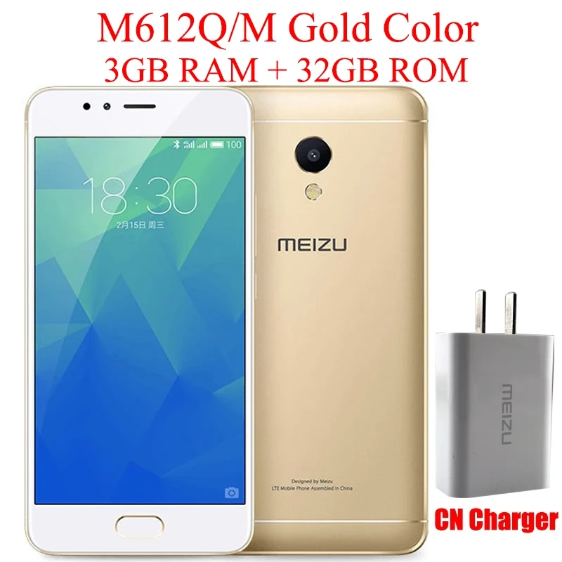 CN Gold 3G 32G MEIZU M5S 4 г LTE 3 ГБ 16 ГБ Глобальный Версия сотовый телефон Octa Core 5," HD ips отпечатков пальцев Быстрая зарядка - Цвет: CN Gold 3G 32G