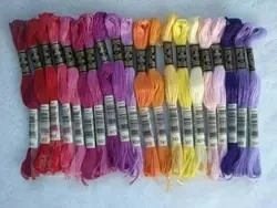 Франция dmc нитки для девочек DIY ремесло Стич вышивка крестиком металлическая