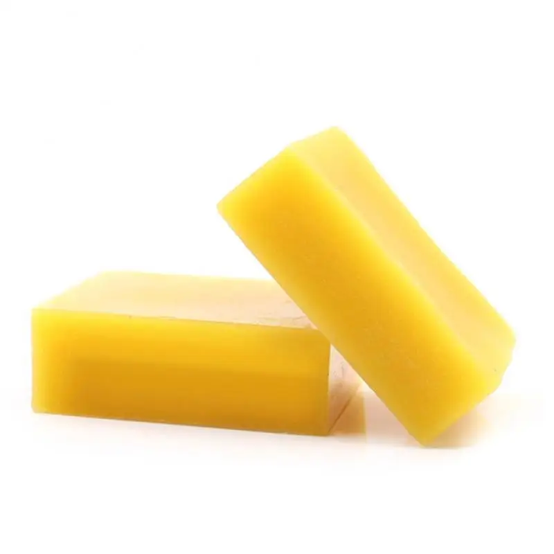 

1pc Natural Yellow Beeswax Furniture Floor Polish Leather Maintenance Waxing Easy Melt Wax Honey Wooden Home Furniture Care Tool