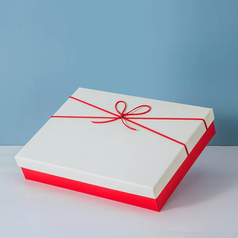 

Gift Box Empty Box Exquisite Birthday Gift Box Simple Blue Packaging Box Clothes Jeans Gift Box Customization Custom-made-Charge