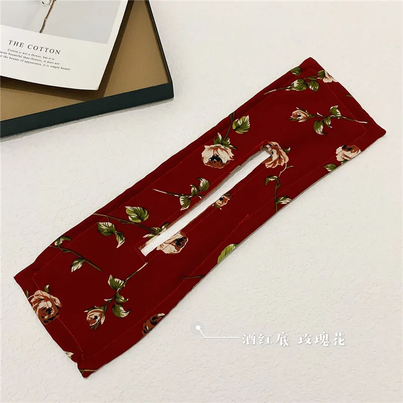 

Korean Style New Creative Bow Tie Hair Device New Printed Disk Hair Artifact Girl Headband for Women Fashion Hair Accessories